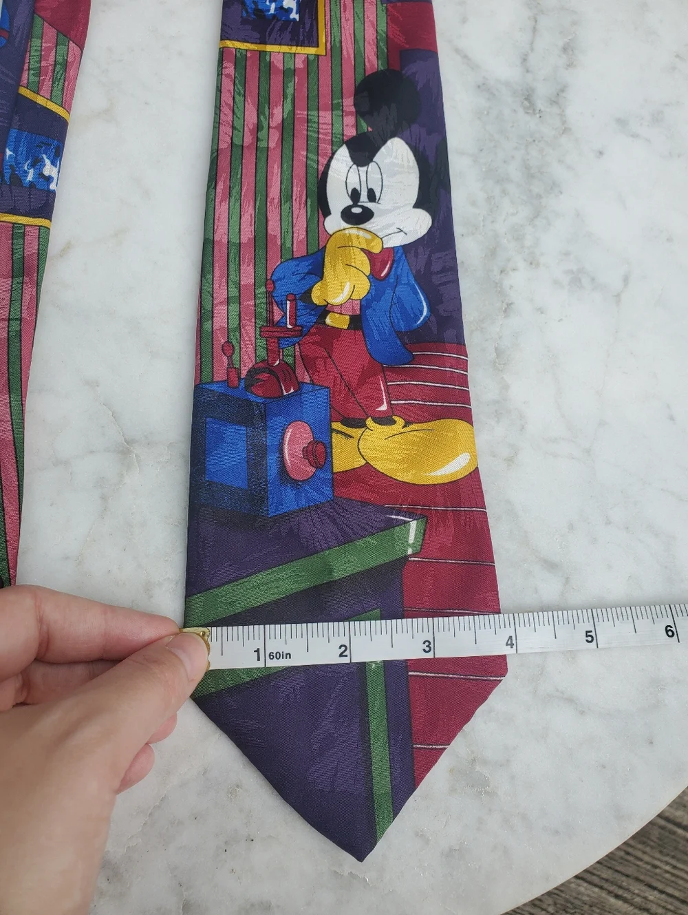 Mickey Unlimited Vintage Mickey Mouse Tie - Picture 7 of 7